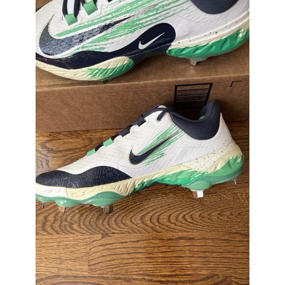 Nike Alpha Huarache Elite Low 4 Baseball Cleats Mens Sz 10 Fathers Day 2024 PE main image 7